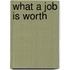 What a Job Is Worth
