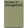 Women In Management door Ellen A. Fagenson