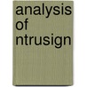 Analysis Of Ntrusign door Richard Lindner