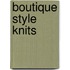 Boutique Style Knits