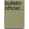 Bulletin Officiel... door Congo Free State