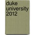 Duke University 2012