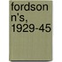 Fordson N's, 1929-45