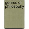 Genres Of Philosophy by Robyn Ferrell
