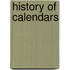 History of Calendars
