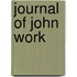 Journal of John Work