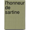 L'honneur de Sartine door Jean-Francois Parot