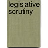 Legislative Scrutiny door Great Britain: Parliament: Joint Committee on Human Rights