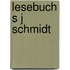 Lesebuch S J Schmidt