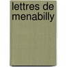 Lettres De Menabilly door Maurier Du