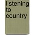 Listening to Country