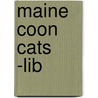 Maine Coon Cats -Lib by Jennifer Quasha