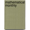 Mathematical Monthly door Onbekend