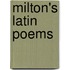 Milton's Latin Poems
