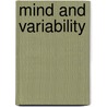 Mind And Variability by Patrick McNamara