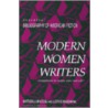 Modern Women Writers door Matthew Joseph Bruccoli