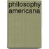 Philosophy Americana