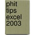 Phit Tips Excel 2003