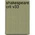 Shakespeare Crit V33