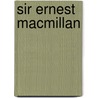 Sir Ernest Macmillan door Ezra Schabas