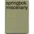 Springbok Miscellany