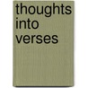 Thoughts Into Verses door Val Matthews Ashley