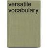 Versatile Vocabulary by Jenni Meldrum
