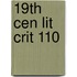 19th Cen Lit Crit 110