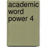 Academic Word Power 4 by Obenda
