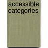 Accessible Categories door Robert Pare