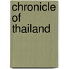 Chronicle Of Thailand door William Warren