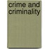 Crime And Criminality