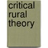 Critical Rural Theory