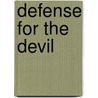 Defense for the Devil door Kate Wilhelm