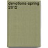 Devotions-Spring 2012