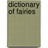 Dictionary Of Fairies