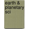 Earth & Planetary Sci door Print