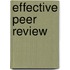 Effective Peer Review