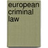 European criminal law