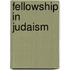 Fellowship in Judaism