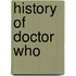 History Of Doctor Who