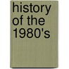 History of the 1980's door Rennay Craats