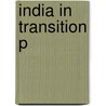 India In Transition P by Jagdish Bhagwati