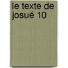 Le Texte De Josué 10 door Michael Langlois