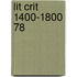 Lit Crit 1400-1800 78