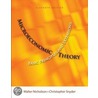 Microeconomics Theory by Walter Nicholson