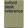 Oxford Desk Reference door Simon Gosney
