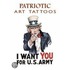 Patriotic Art Tattoos