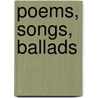 Poems, Songs, Ballads door Carroll Ryan