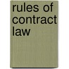 Rules of Contract Law by Nathan M. Crystal